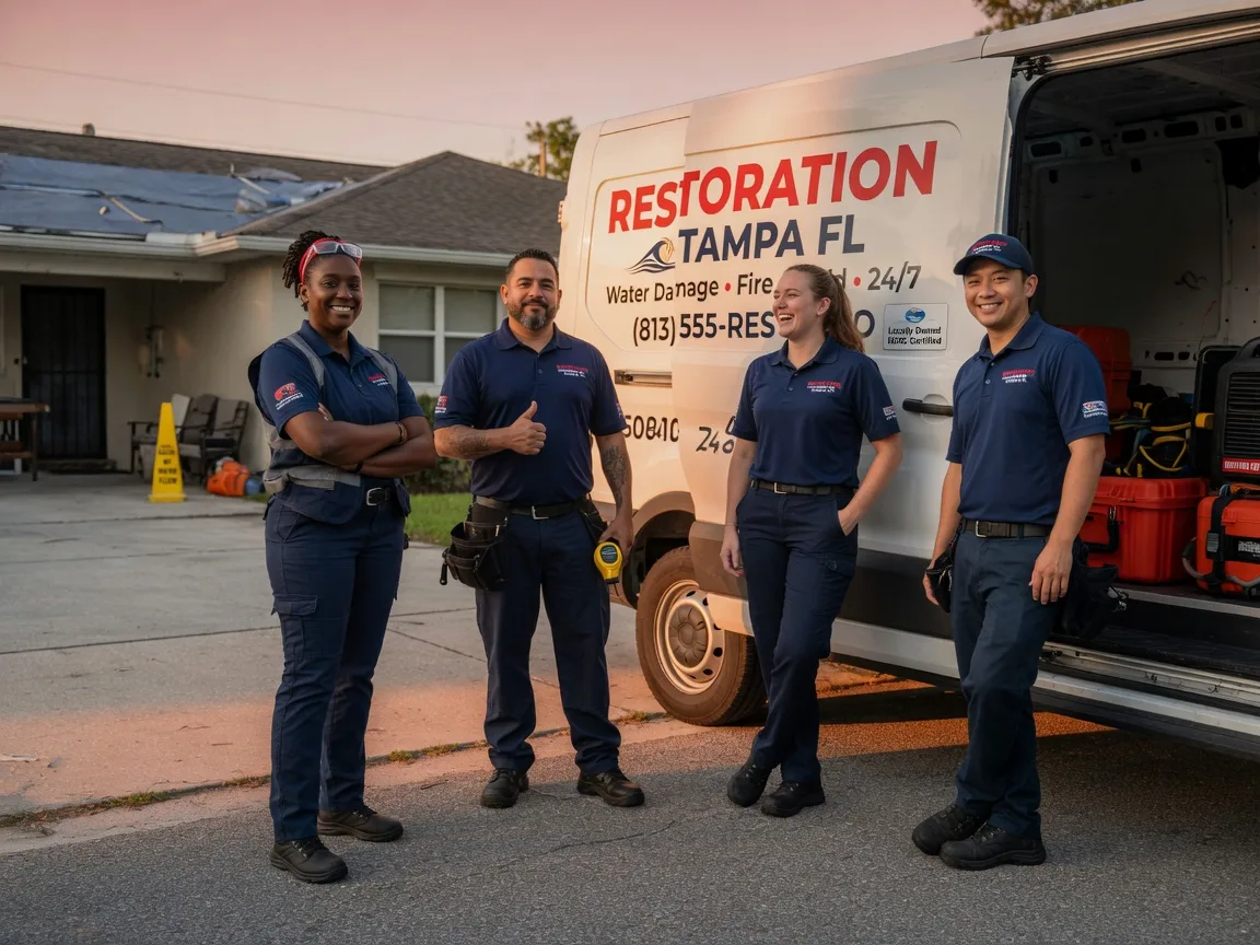 Water Damage Restoration company in Muscadine, AL